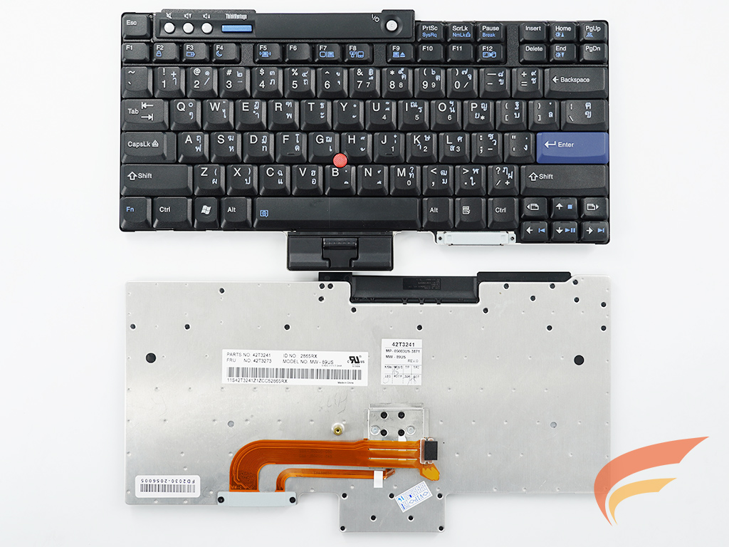 KEYBOARD IBM-LENOVO คีย์บอร์ด IBM Lenovo THINKPAD T60 T61 R60 R61 R400 R500 T400 T500 W500 W700 