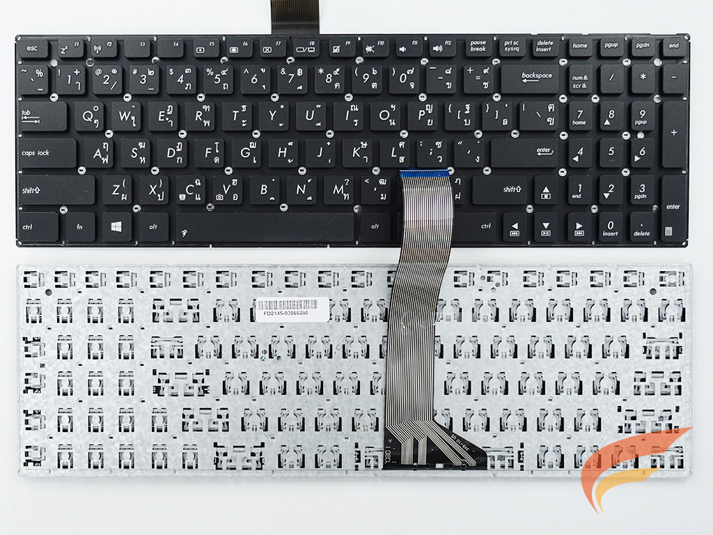 KEYBOARD ASUS คีย์บอร์ด Asus K56 K56C K56CB K56CA K56CM S550 S550C S550CA S550CB S550CM  (TH-US) 