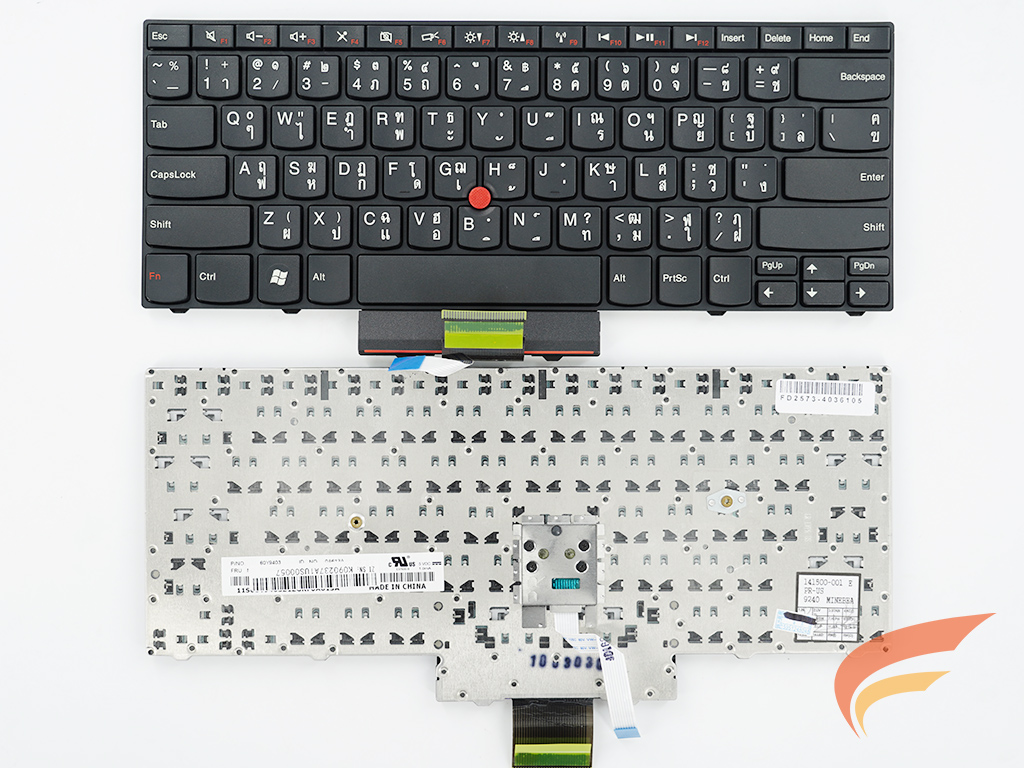 KEYBOARD IBM-LENOVO คีย์บอร์ด Lenovo THINKPAD EDGE 13 E30 E31 E13 ไทย-อังกฤษ 