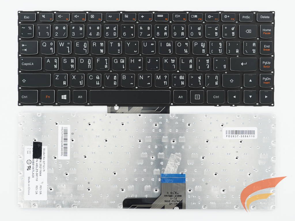 KEYBOARD IBM-LENOVO คีย์บอร์ด Lenovo IdeaPad U430P U430 ไทย-อังกฤษ 