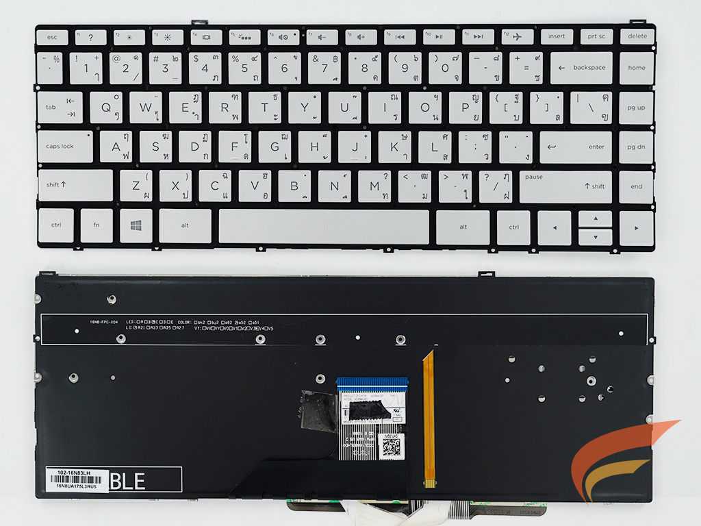 KEYBOARD HP-COMPAQ คีย์บอร์ด Hp 13-AD 13-AG 13-AF 13-AH 13-AE ไทย อังกฤษ 