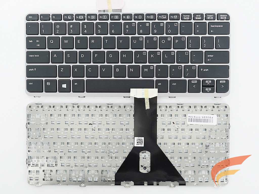 KEYBOARD HP-COMPAQ คีย์บอร์ด Hp EliteBook Folio 1020 G1 G2 Keyboard Backlit 804214-001 อังกฤษ 