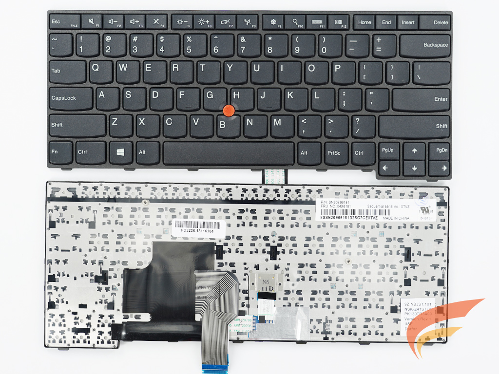 KEYBOARD IBM-LENOVO คีย์บอร์ด Lenovo THINKPAD E450 E455 E460 E465 W450 ไทย อังกฤษ 