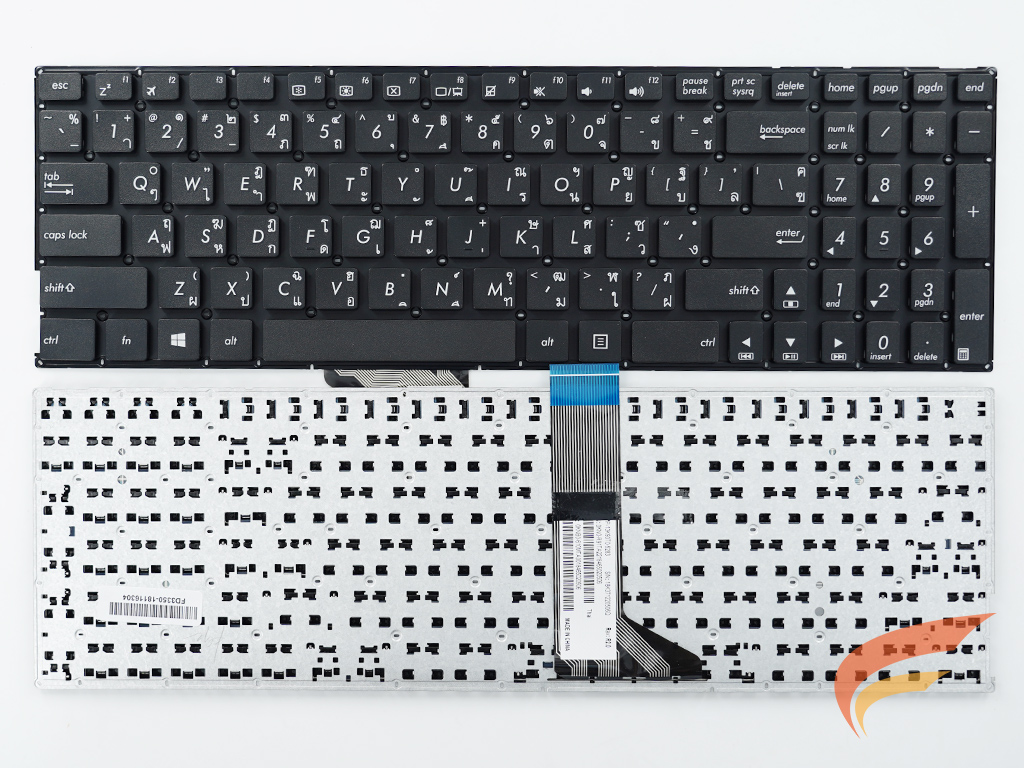 KEYBOARD ASUS คีย์บอร์ด Asus A501 K501 K501U K501UB K501UQ K501UW K501UX ไม่มีไฟ ไทย อังกฤษ 