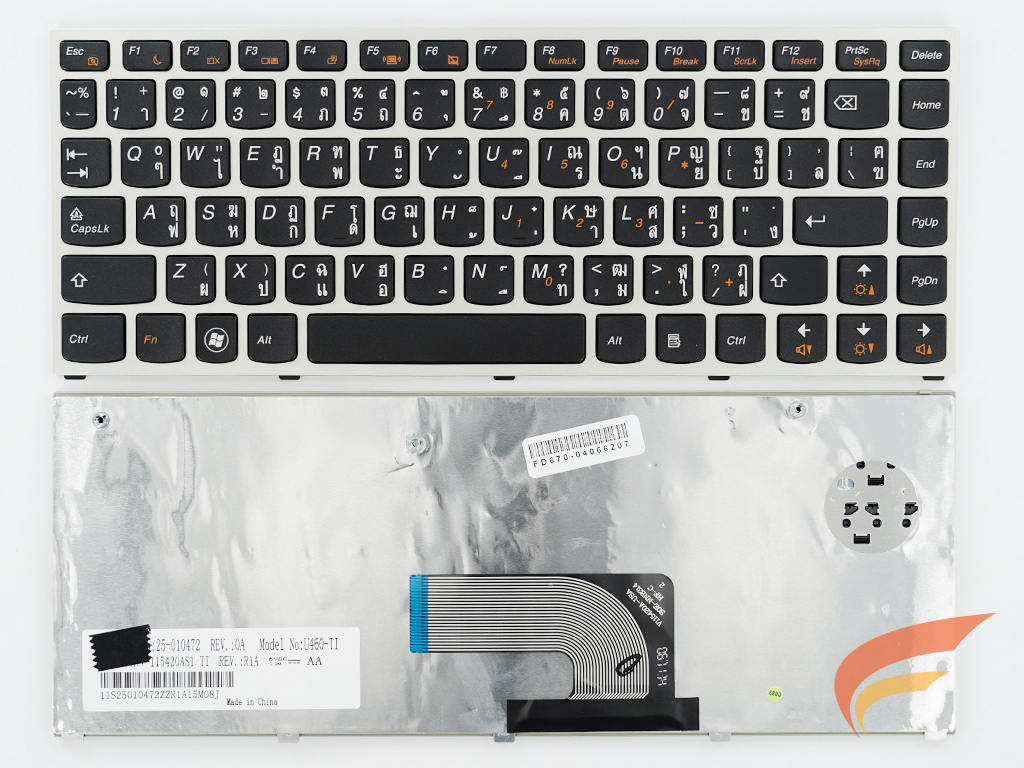 KEYBOARD IBM-LENOVO คีย์บอร์ด Lenovo U460 U460A U460S ไทย อังกฤษ 